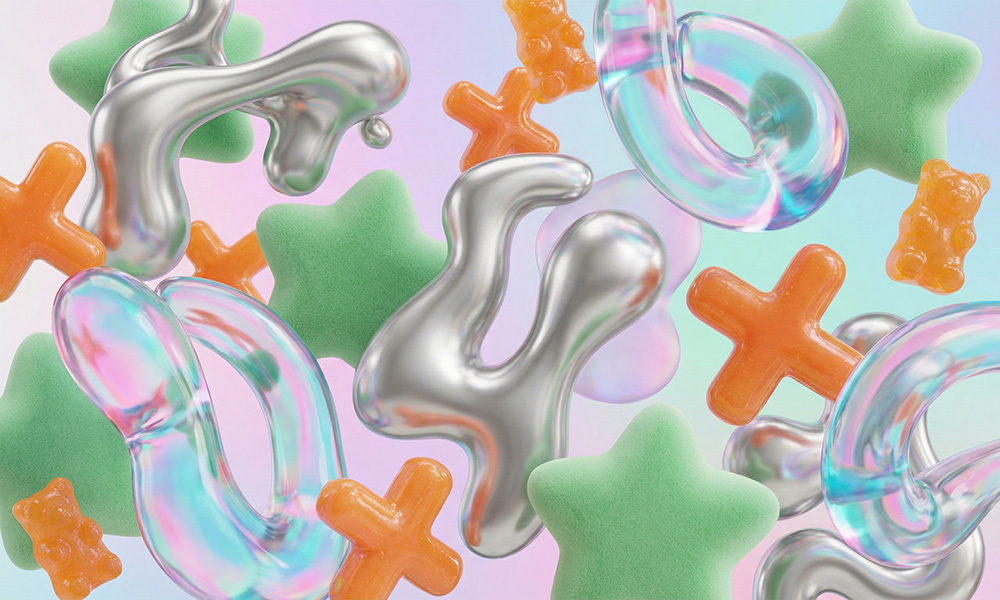 Unusual 3D prompts for Midjourney